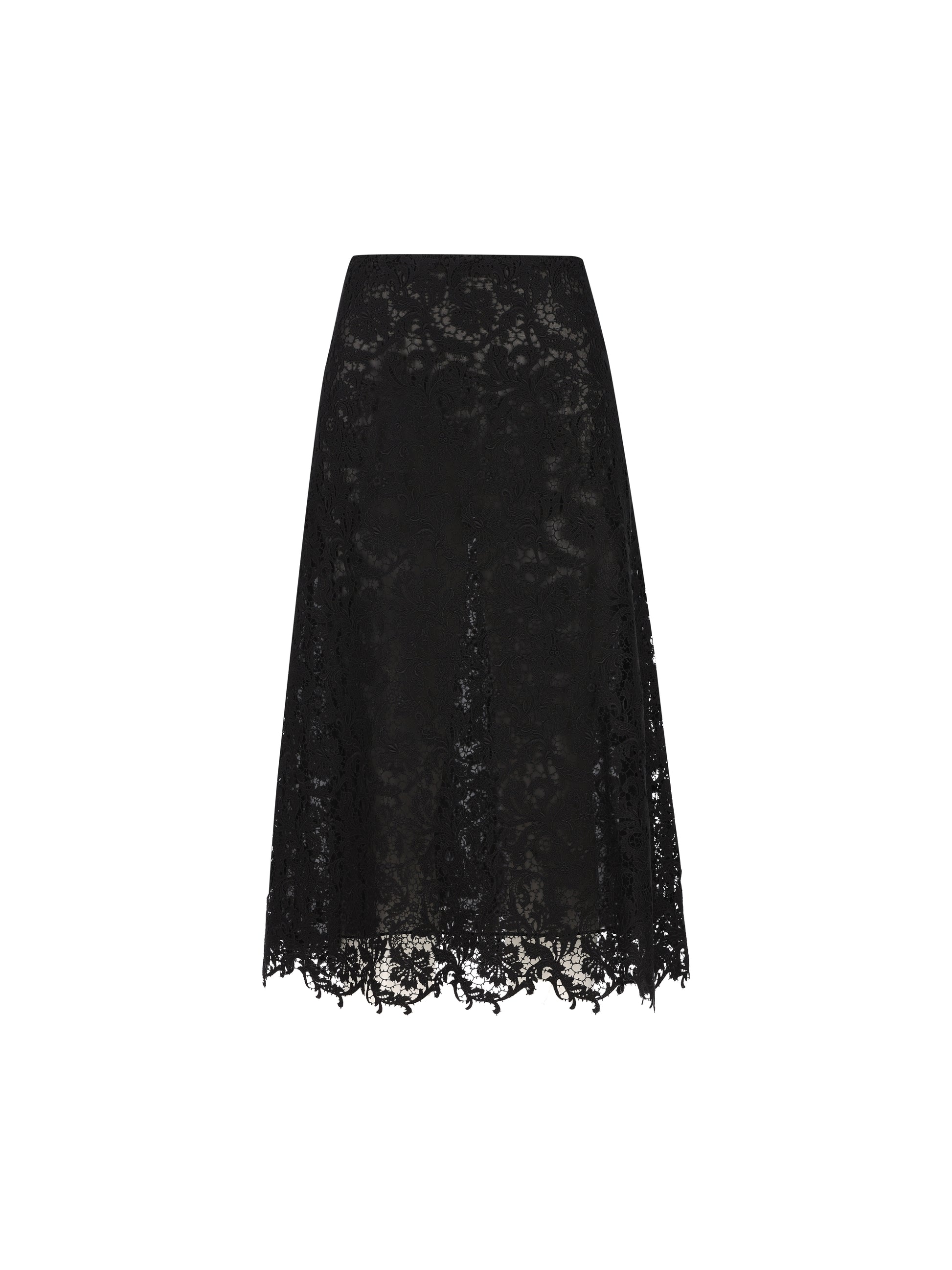 Gonna realizzata in pizzo. FQ7756 B1U2F0QA1 FENDI 
