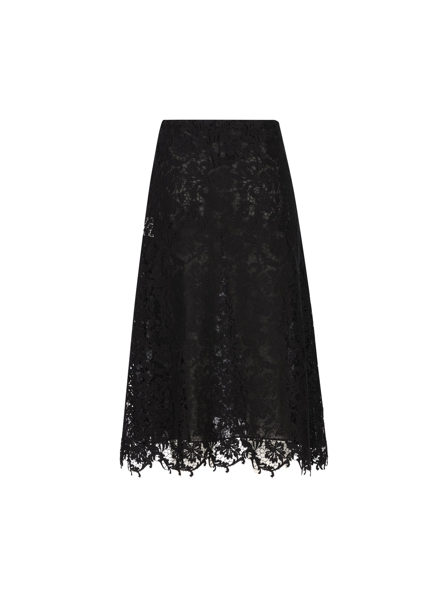 Gonna realizzata in pizzo. FQ7756 B1U2F0QA1 FENDI 