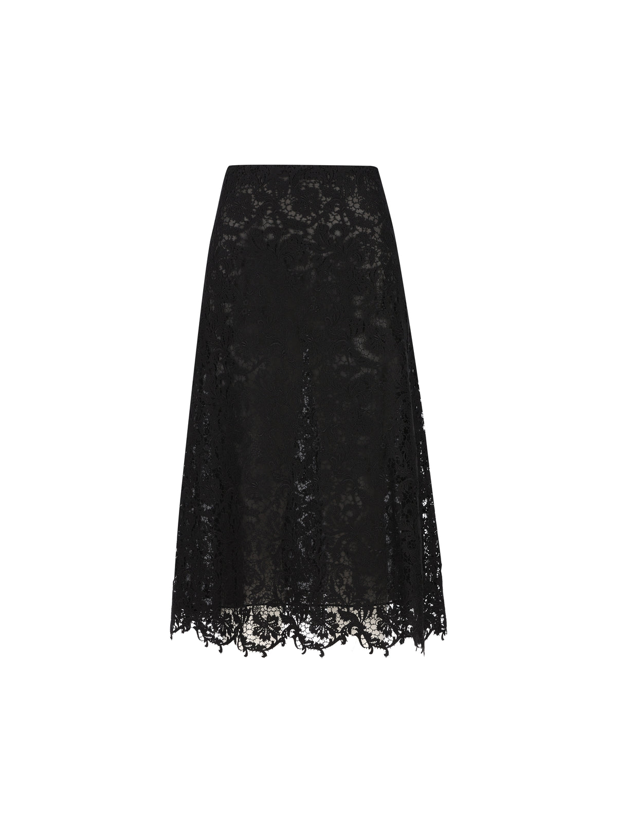Gonna realizzata in pizzo. FQ7756 B1U2F0QA1 FENDI 