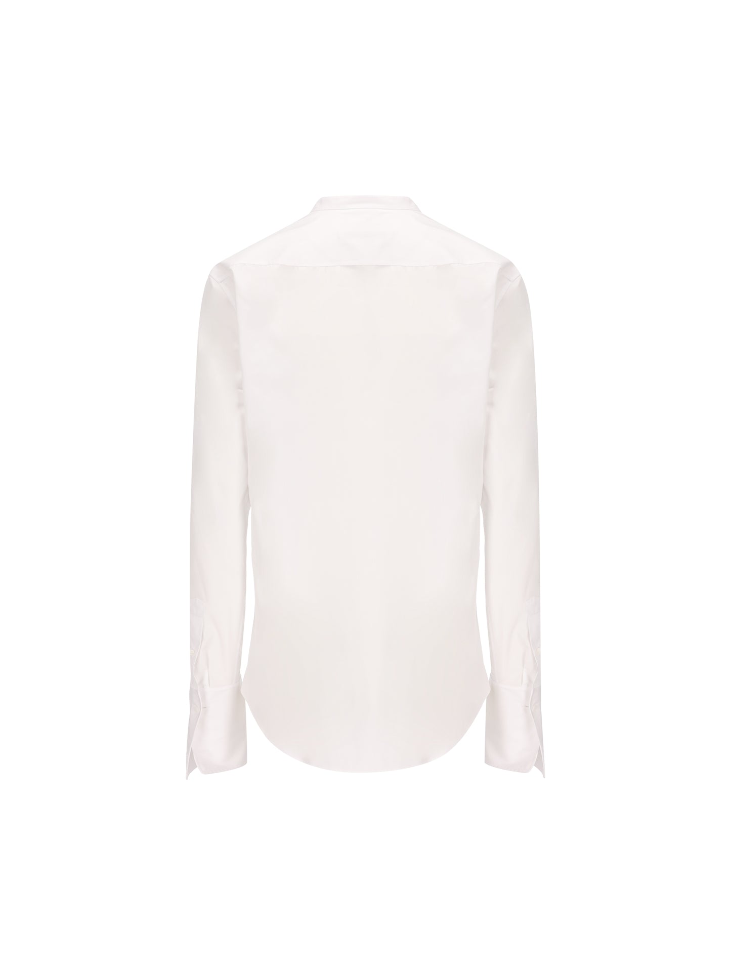 Camicia in Popeline di Cotone con Plastron Plissé FS8391 AMVLF0QA0 FENDI 