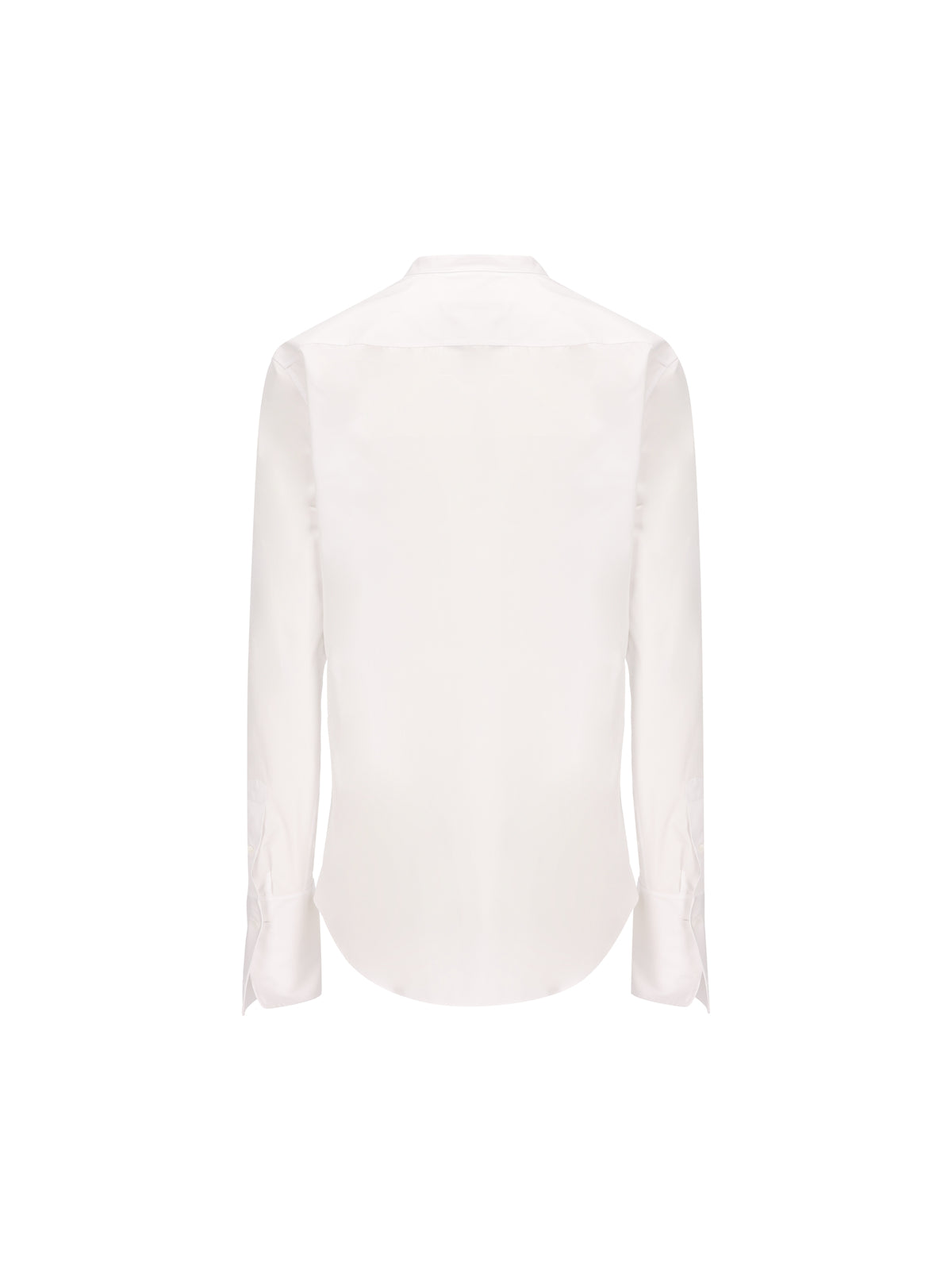 Camicia in Popeline di Cotone con Plastron Plissé FS8391 AMVLF0QA0 FENDI 