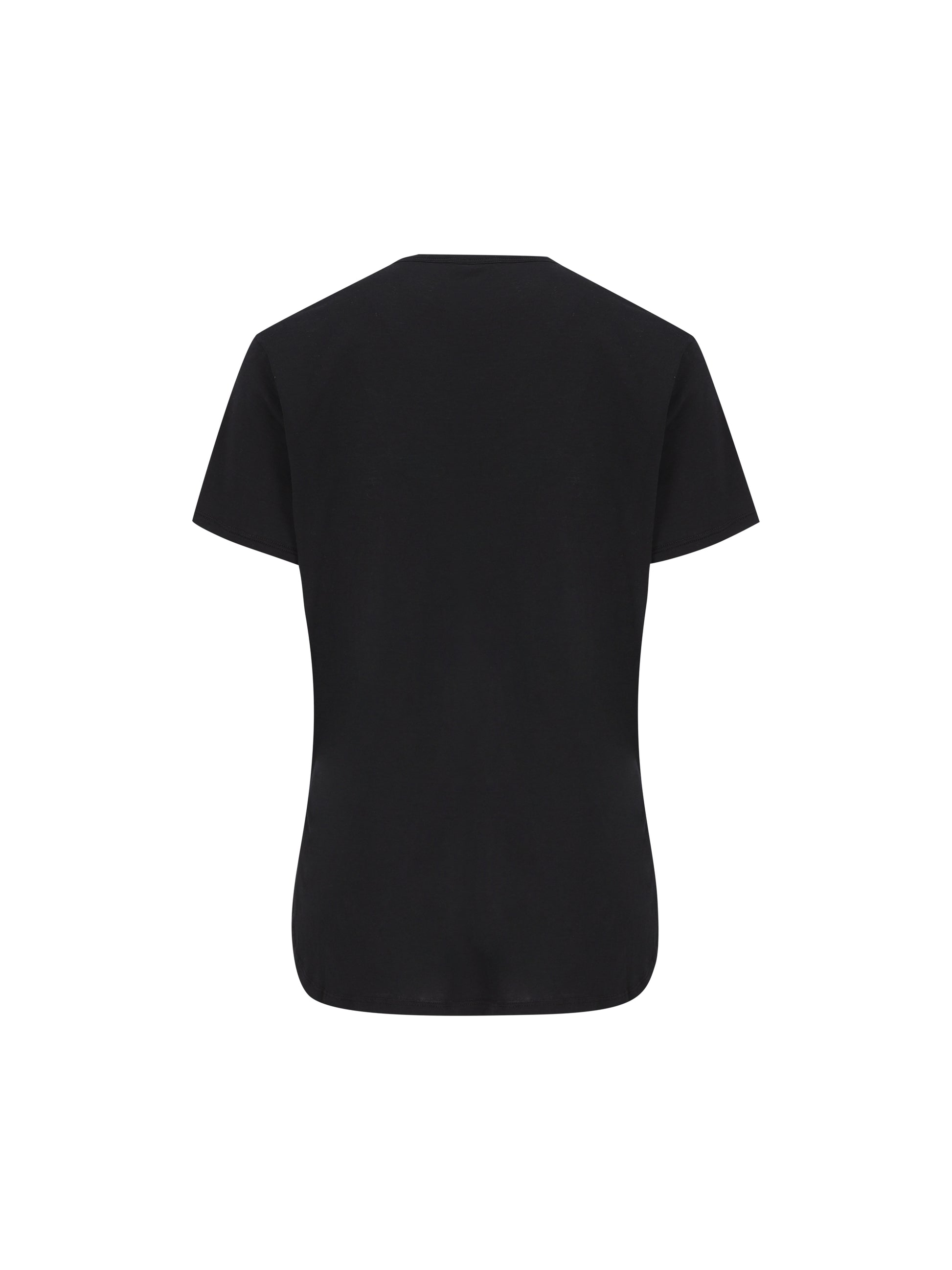 T-Shirt in Jersey di Cotone Organico con Stampa "Ti Amo" FS9805 AV06F0QA1 FENDI 