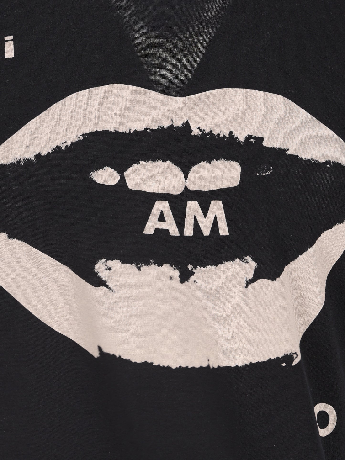 T-Shirt in Jersey di Cotone Organico con Stampa "Ti Amo" FS9805 AV06F0QA1 FENDI 