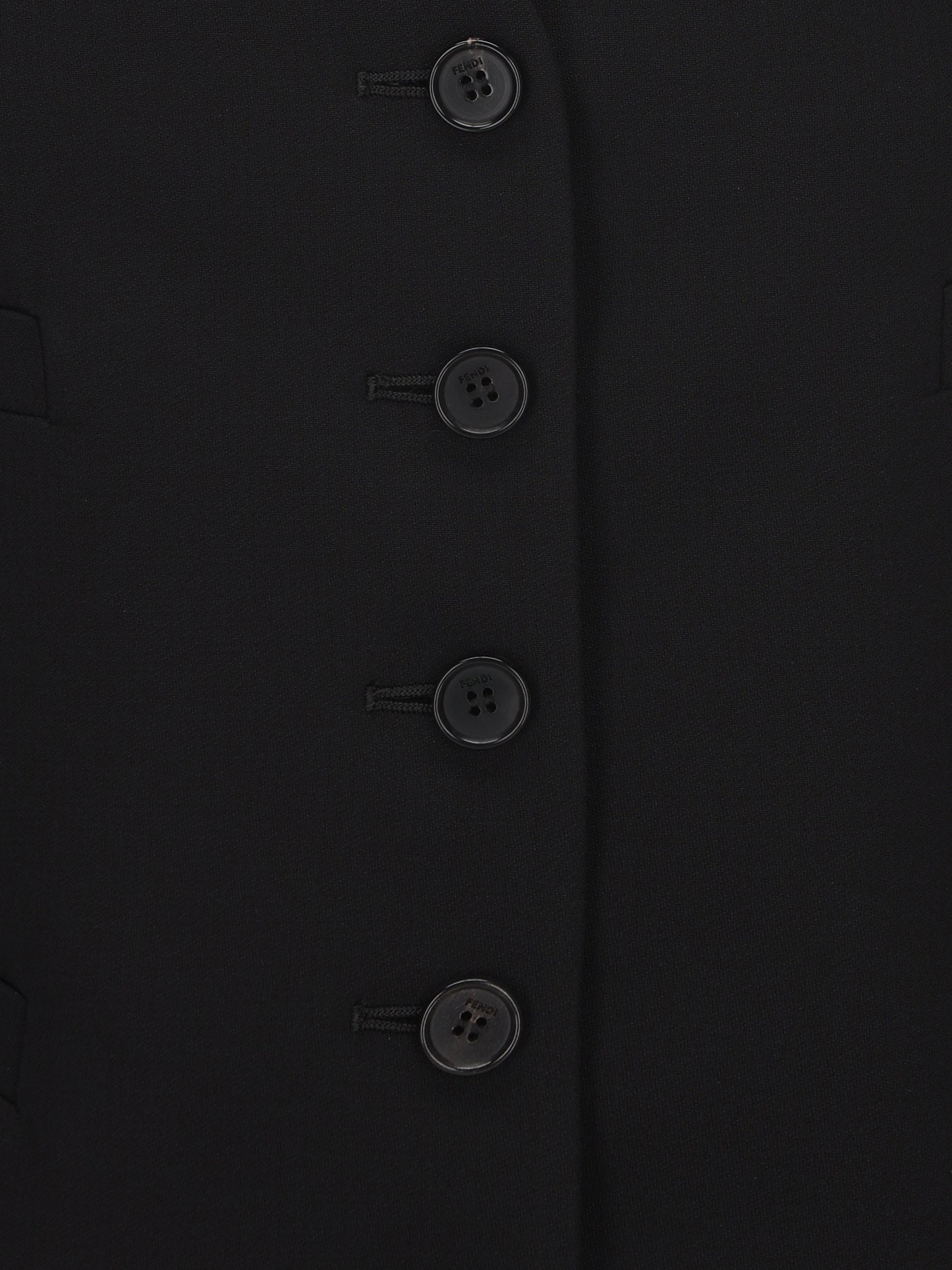 Gilet realizzato in seta e cotone. FT6005 B1H2F0QA1 FENDI 