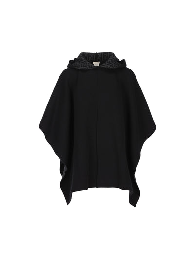 Poncho realizzato in cashmere. FXX060 B1WQF0D9J FENDI 