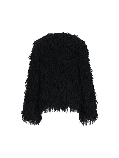 Giacca realizzata in cashmere e mohair. FZJ625 B1IIF0QA1 FENDI 
