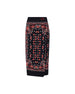 Gonna Soho Split in Maglia Jacquard Paisley F26MM1607 03 GIADA BENINCASA 