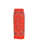 Gonna Soho Split in Maglia Jacquard Paisley F26MM1607 13 GIADA BENINCASA 