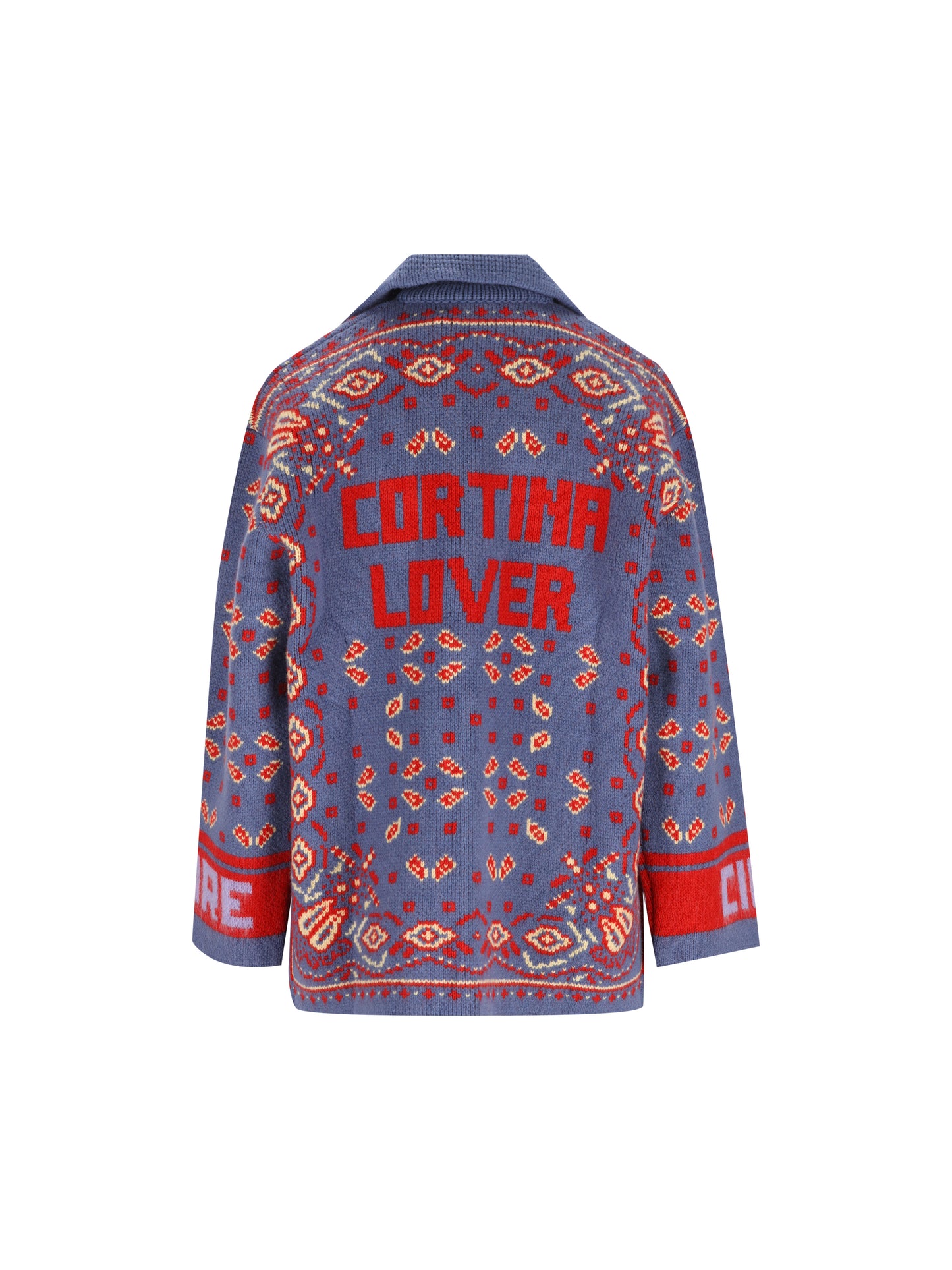 Soho Overshirt in Maglia Jacquard Paisley FKF26MM1101 24 GIADA BENINCASA 
