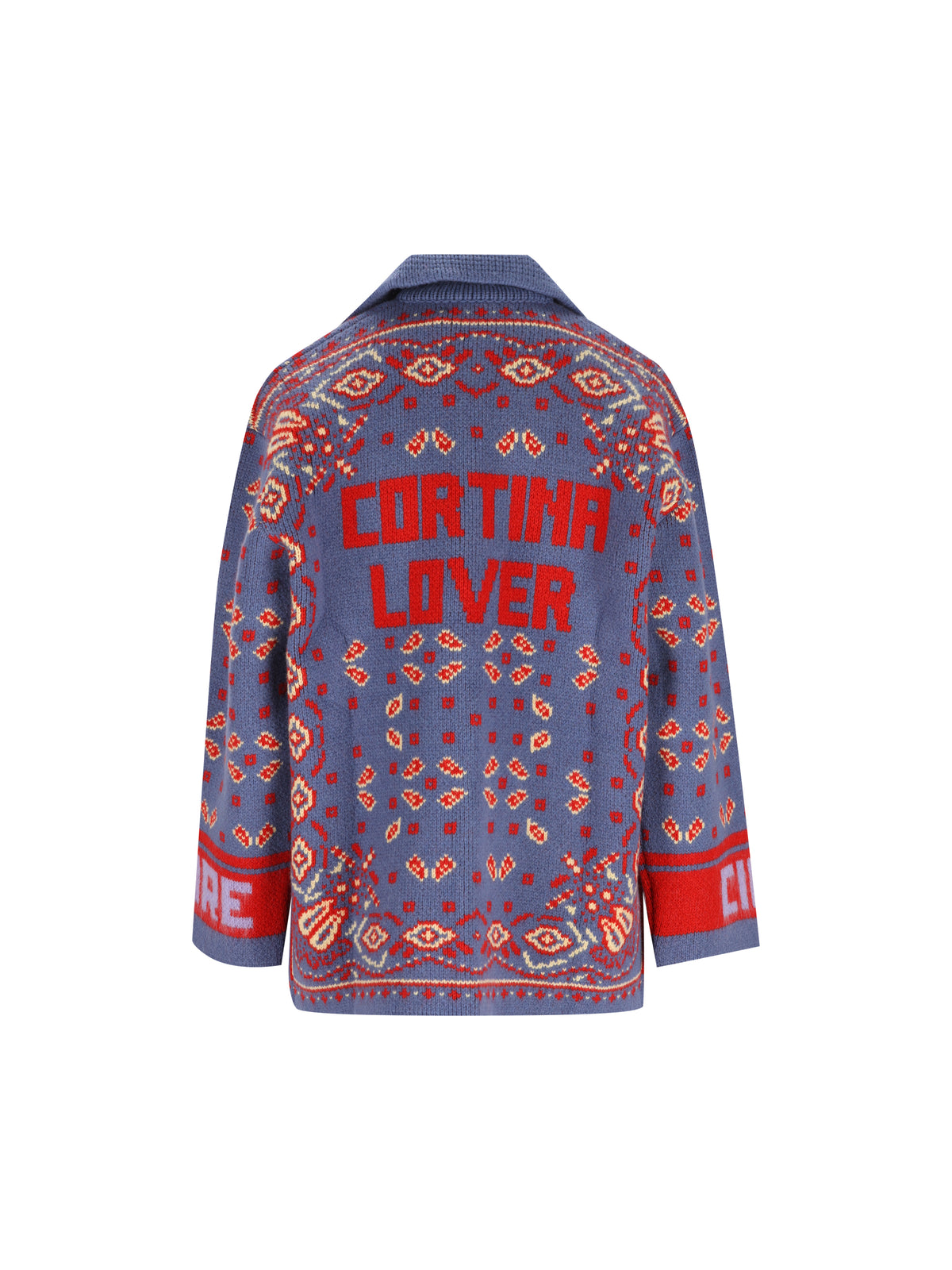 Soho Overshirt in Maglia Jacquard Paisley FKF26MM1101 24 GIADA BENINCASA 
