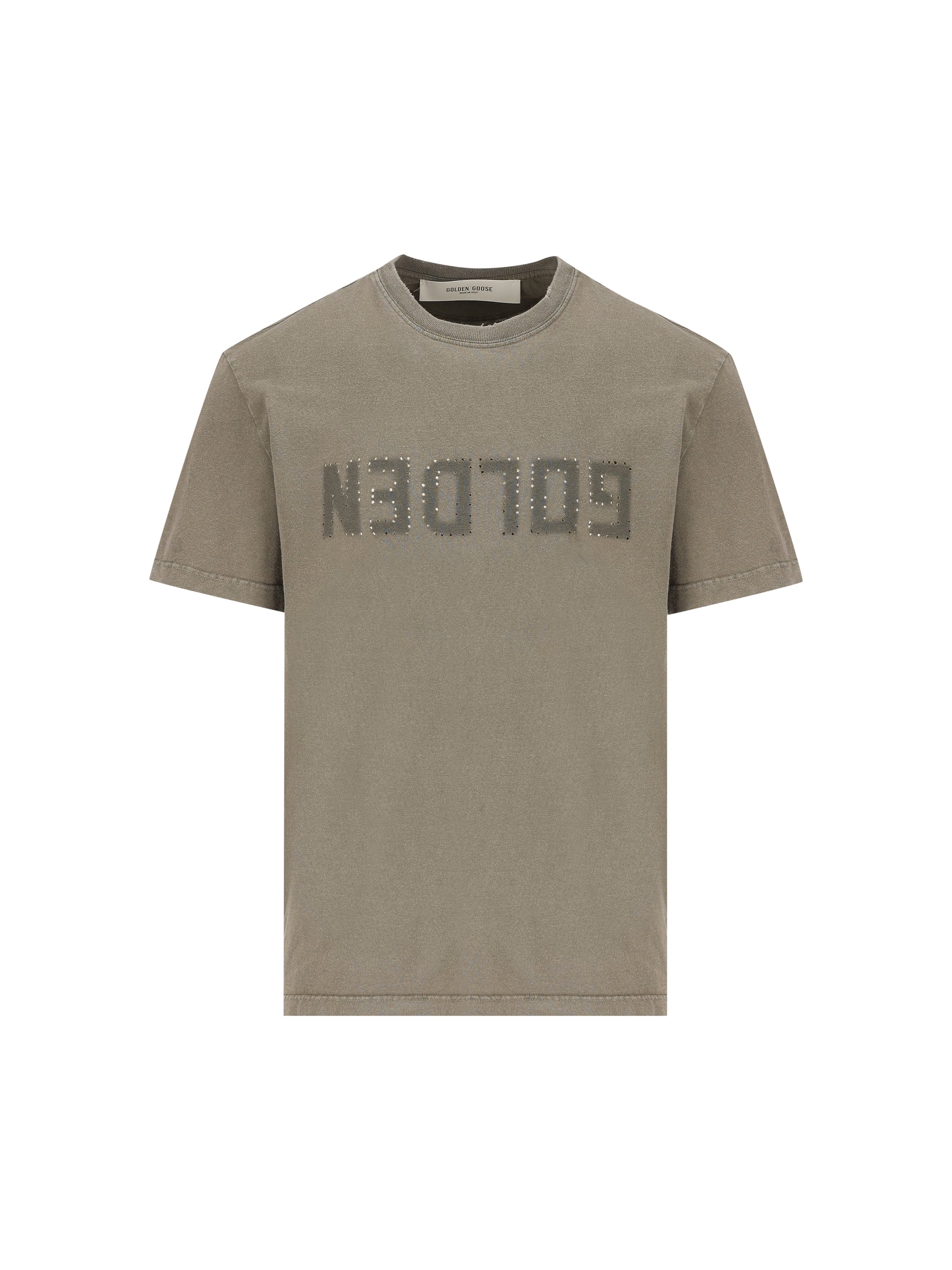 T-Shirt realizzata in cotone. GMP01220 P00067135479 GOLDEN GOOSE 