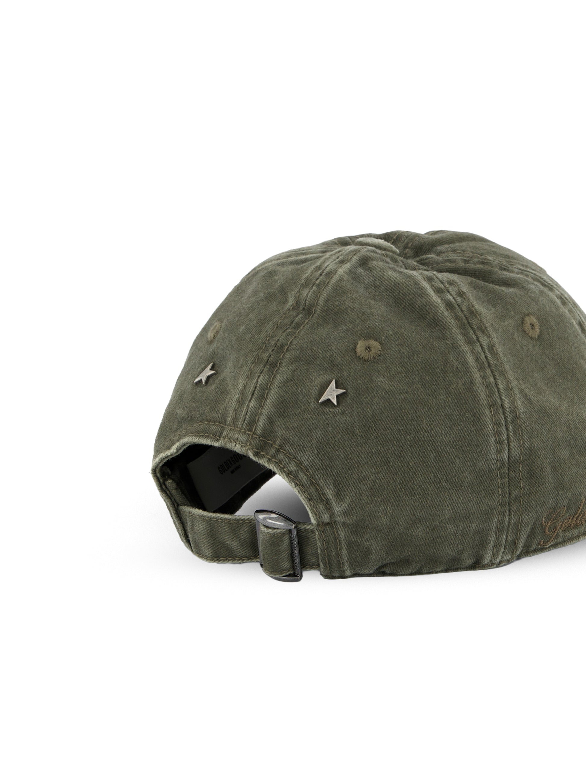 Cappellino realizzato in cotone. GUP02837 P00273460529 GOLDEN GOOSE 