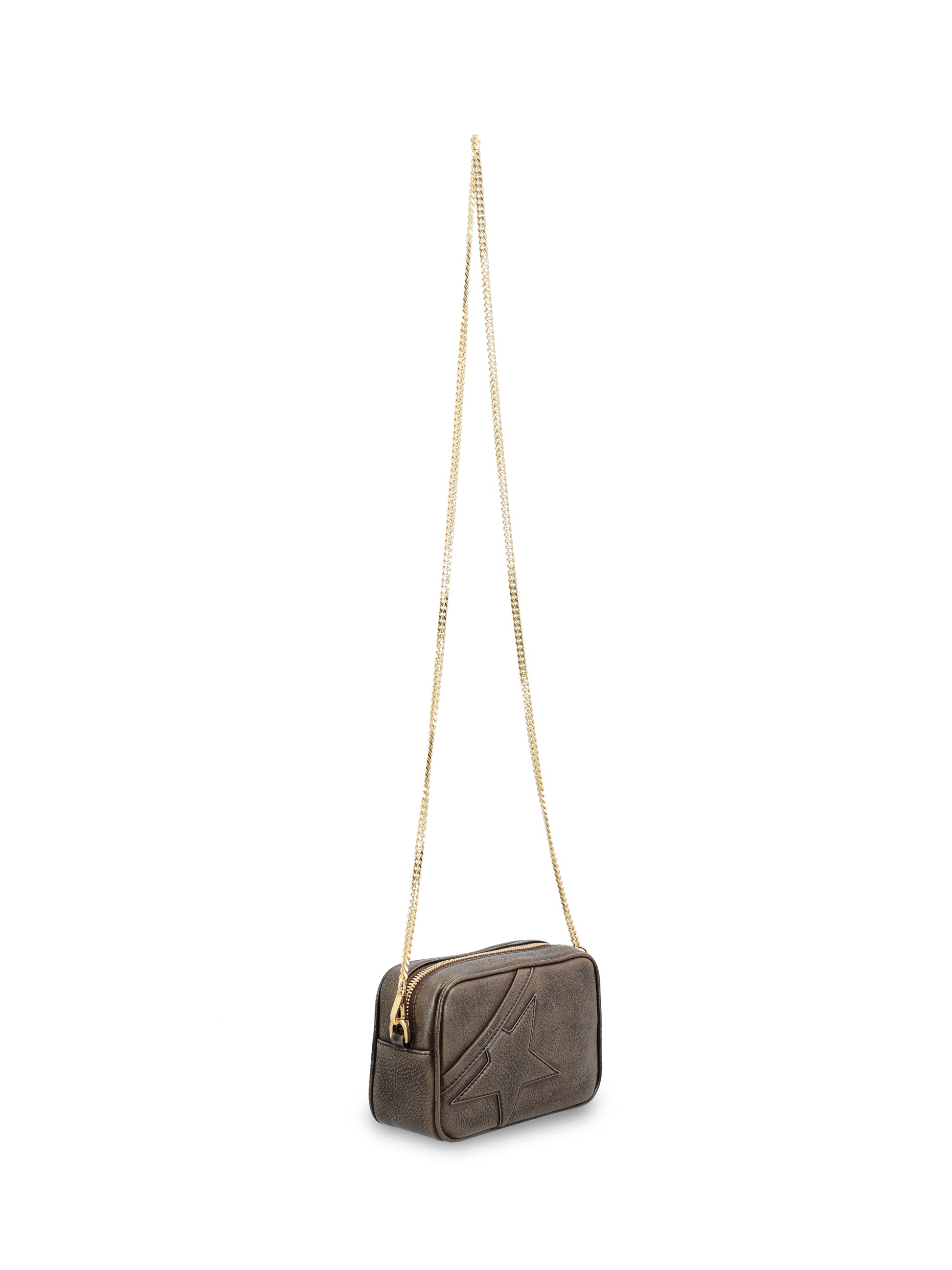 Borsa realizzata in pelle di bovino. GWA00228 A00075955357 GOLDEN GOOSE 