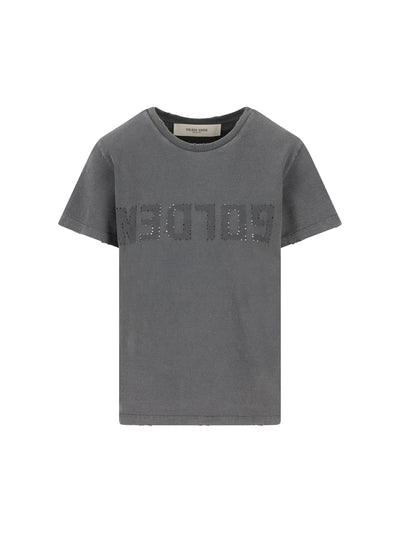 T-Shirt realizzata in cotone. GWP01221 P00067160318 GOLDEN GOOSE 