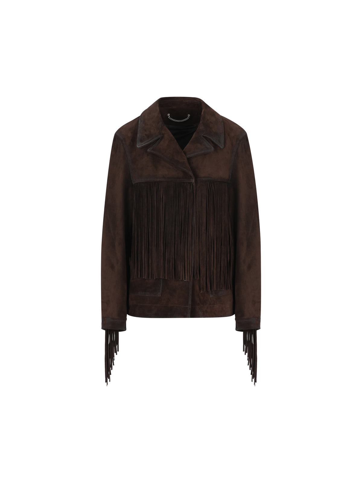 Giacca realizzata in pelle di bovino. GWP02368 P00273755259 GOLDEN GOOSE 