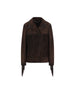 Giacca realizzata in pelle di bovino. GWP02368 P00273755259 GOLDEN GOOSE 