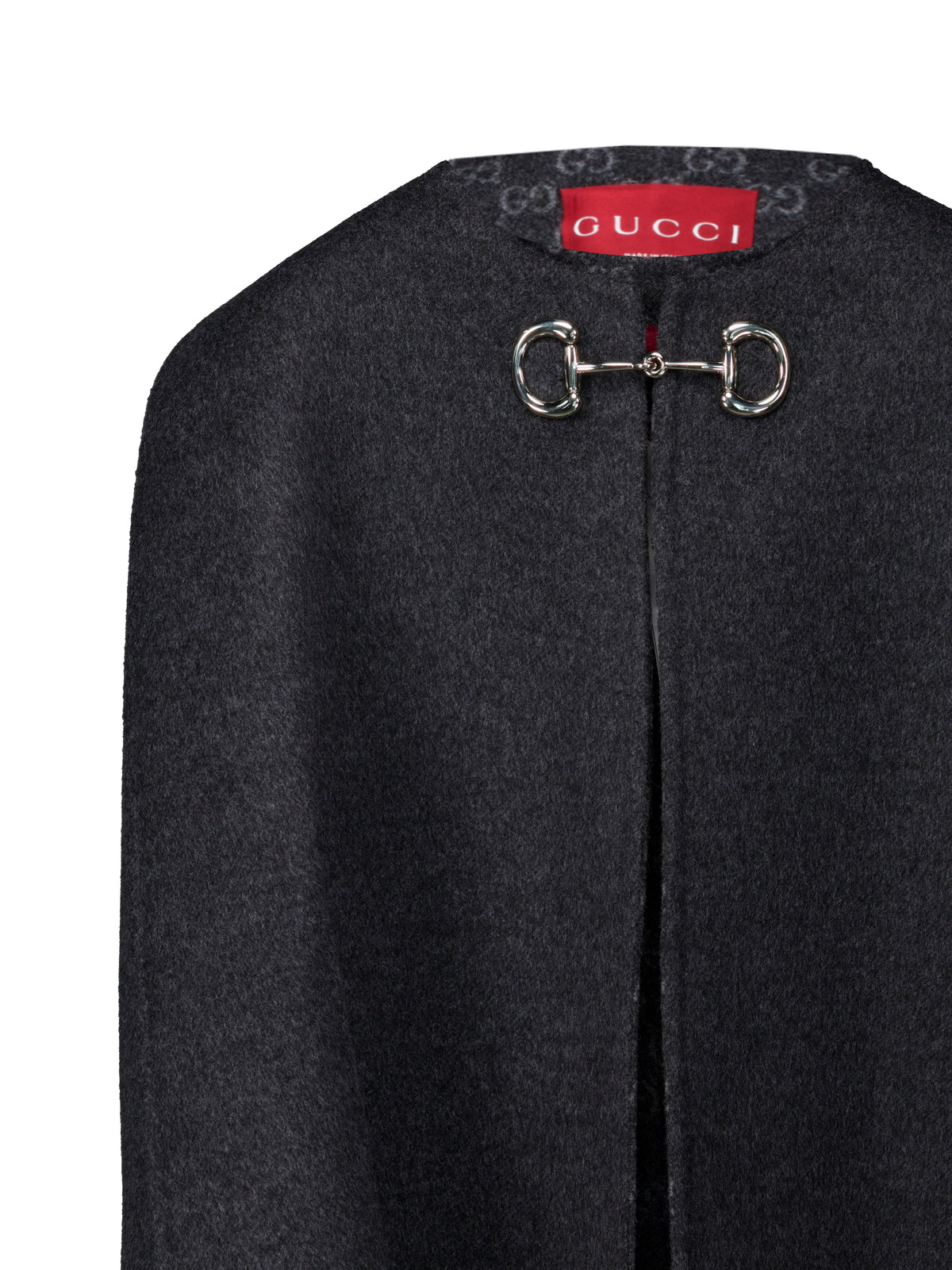 Mantella realizzata in lana e seta. 852796 ZAQW01179 GUCCI 