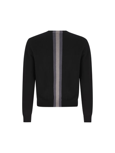 Maglione Gucci in lana con intarsio Web 864572 XKFG61062 GUCCI 