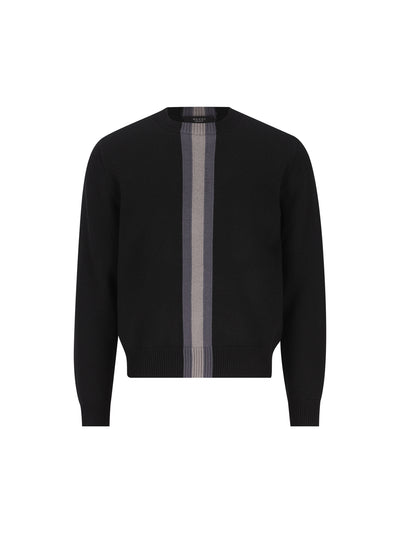Maglione Gucci in lana con intarsio Web 864572 XKFG61062 GUCCI 