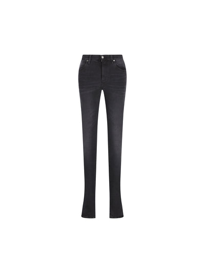 Pantalone skinny in denim di cotone 865596 XDDHR1000 GUCCI 
