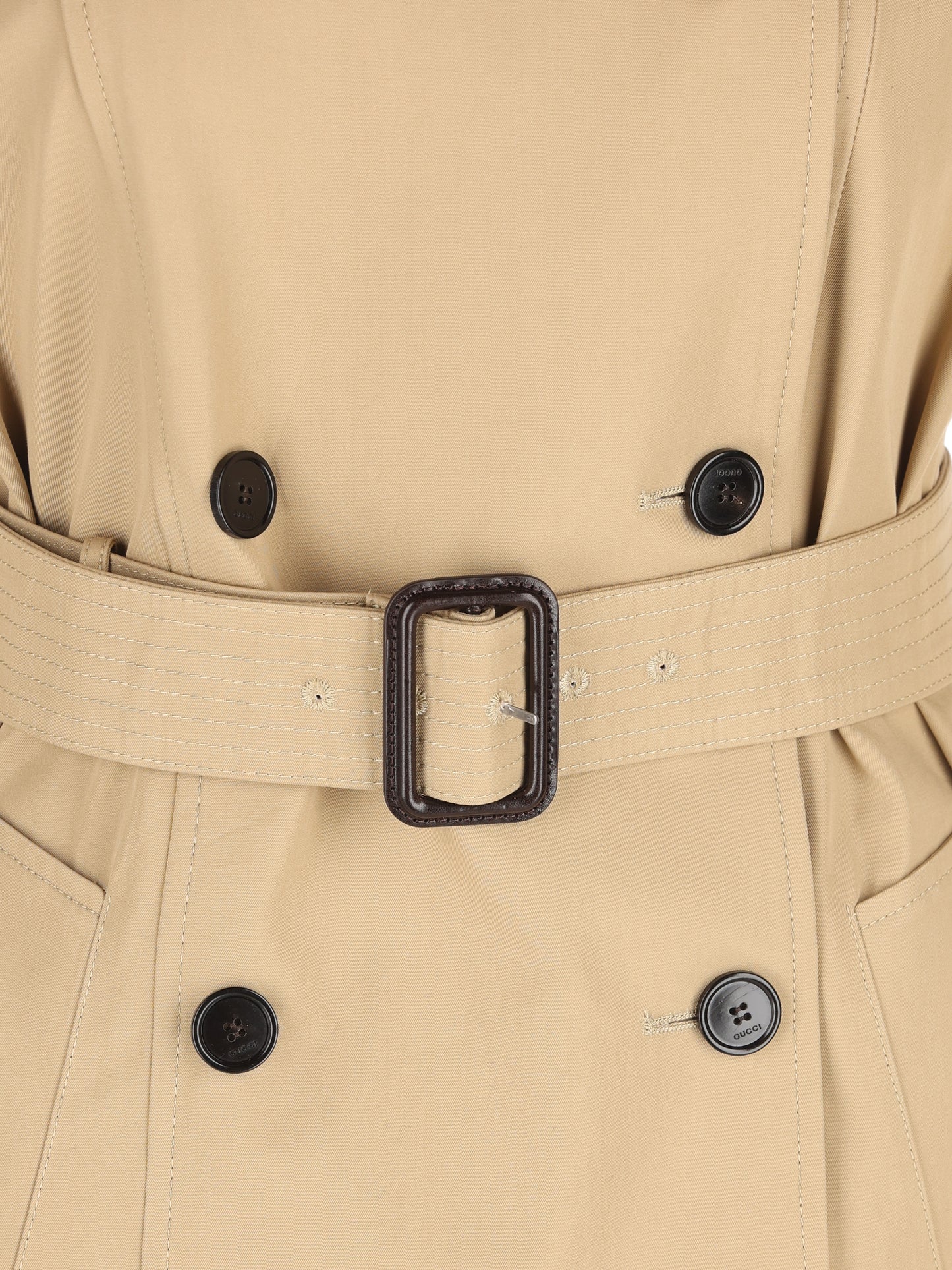 Trench realizzato in cotone. 866146 ZAUG22319 GUCCI 