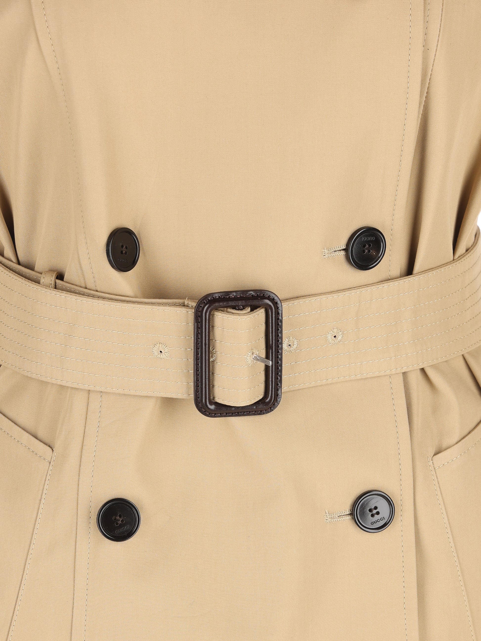 Trench realizzato in cotone. 866146 ZAUG22319 GUCCI 