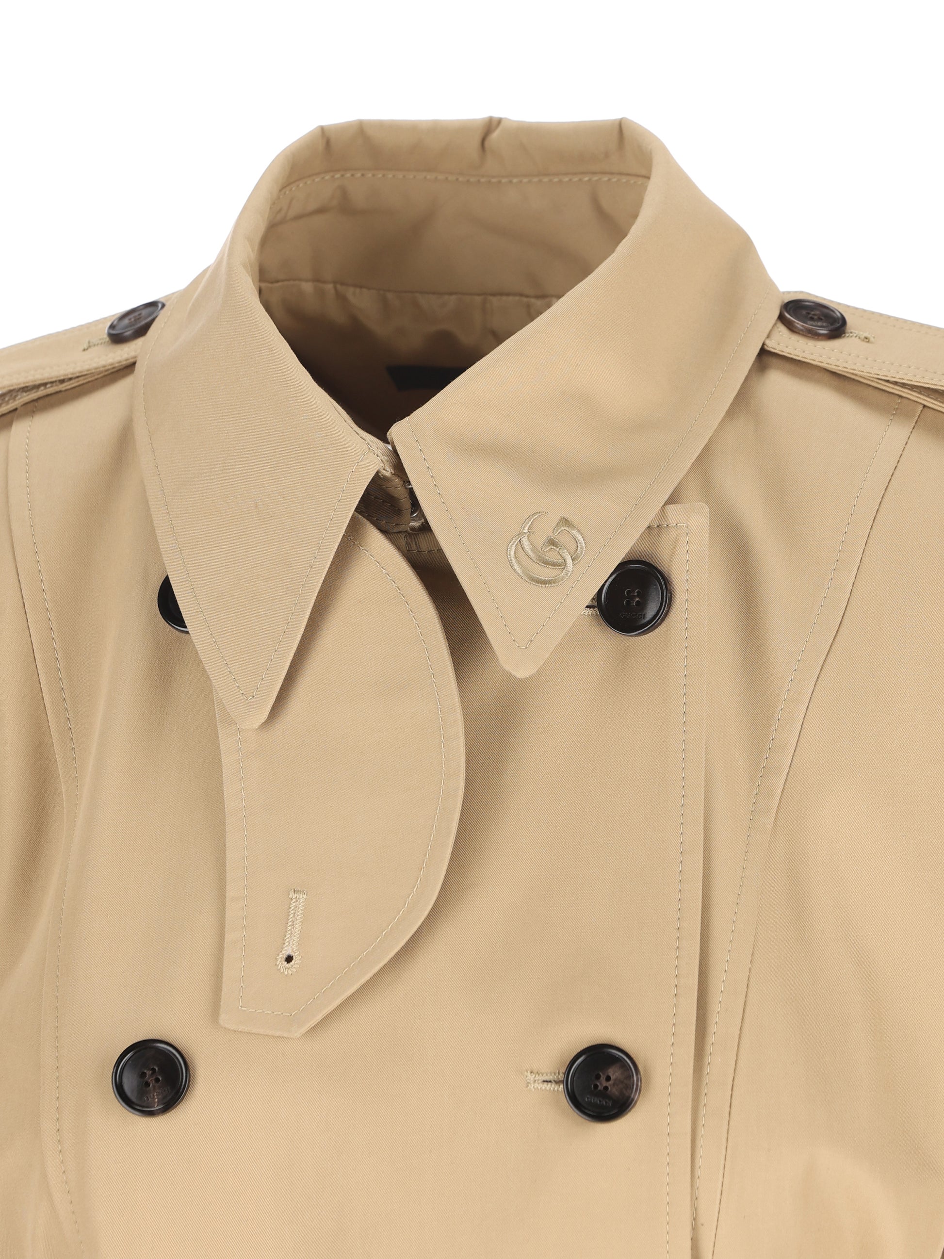 Trench realizzato in cotone. 866146 ZAUG22319 GUCCI 