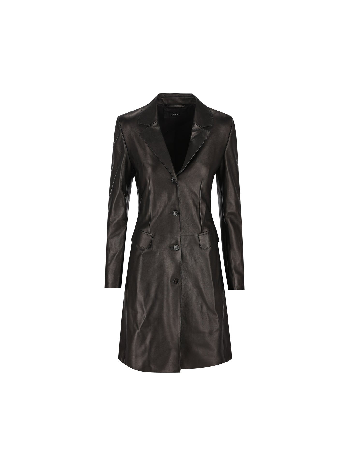 Cappotto realizzato in pelle. 869677 XNBC91000 GUCCI 