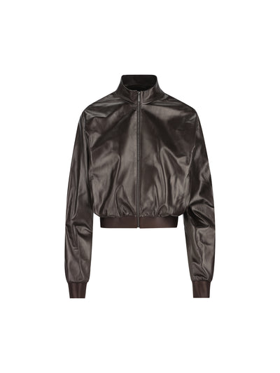 Bomber realizzato in pelle. 871997 XNBCU2040 GUCCI 