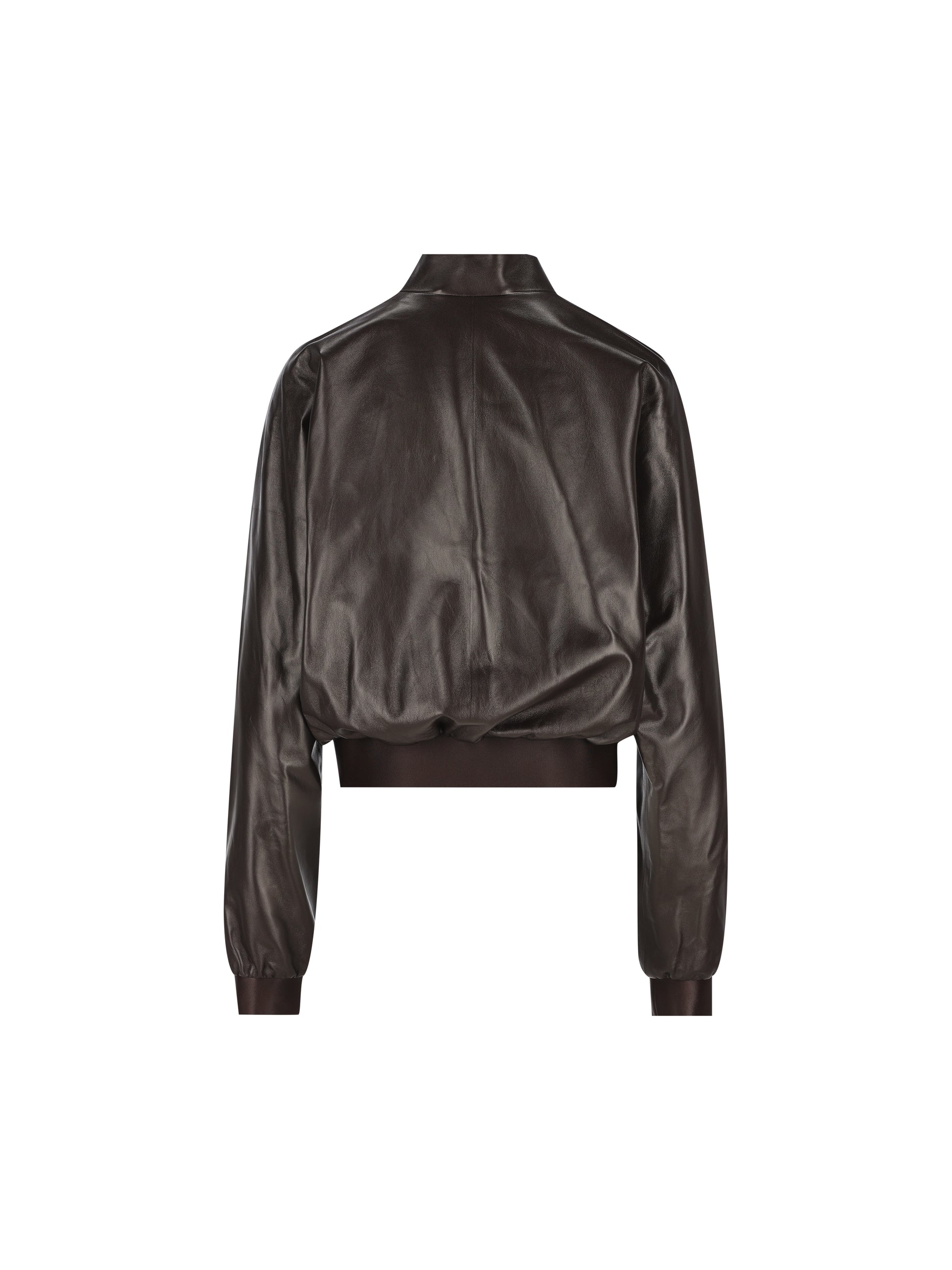 Bomber realizzato in pelle. 871997 XNBCU2040 GUCCI 