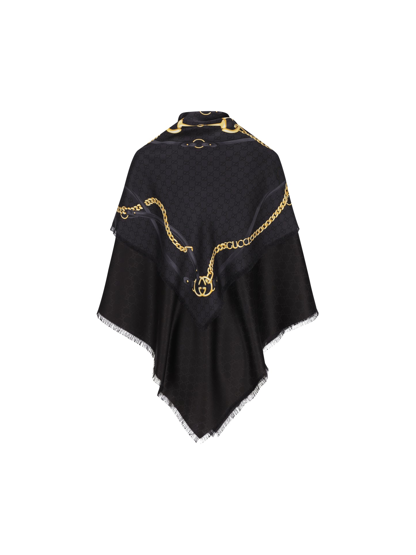 Mantella realizzata in lana e seta. 873748 3GAQ11063 GUCCI 