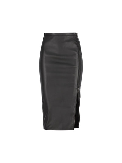 Gonna Gucci in pelle leggera stretch 874665 XNBC51000 GUCCI 