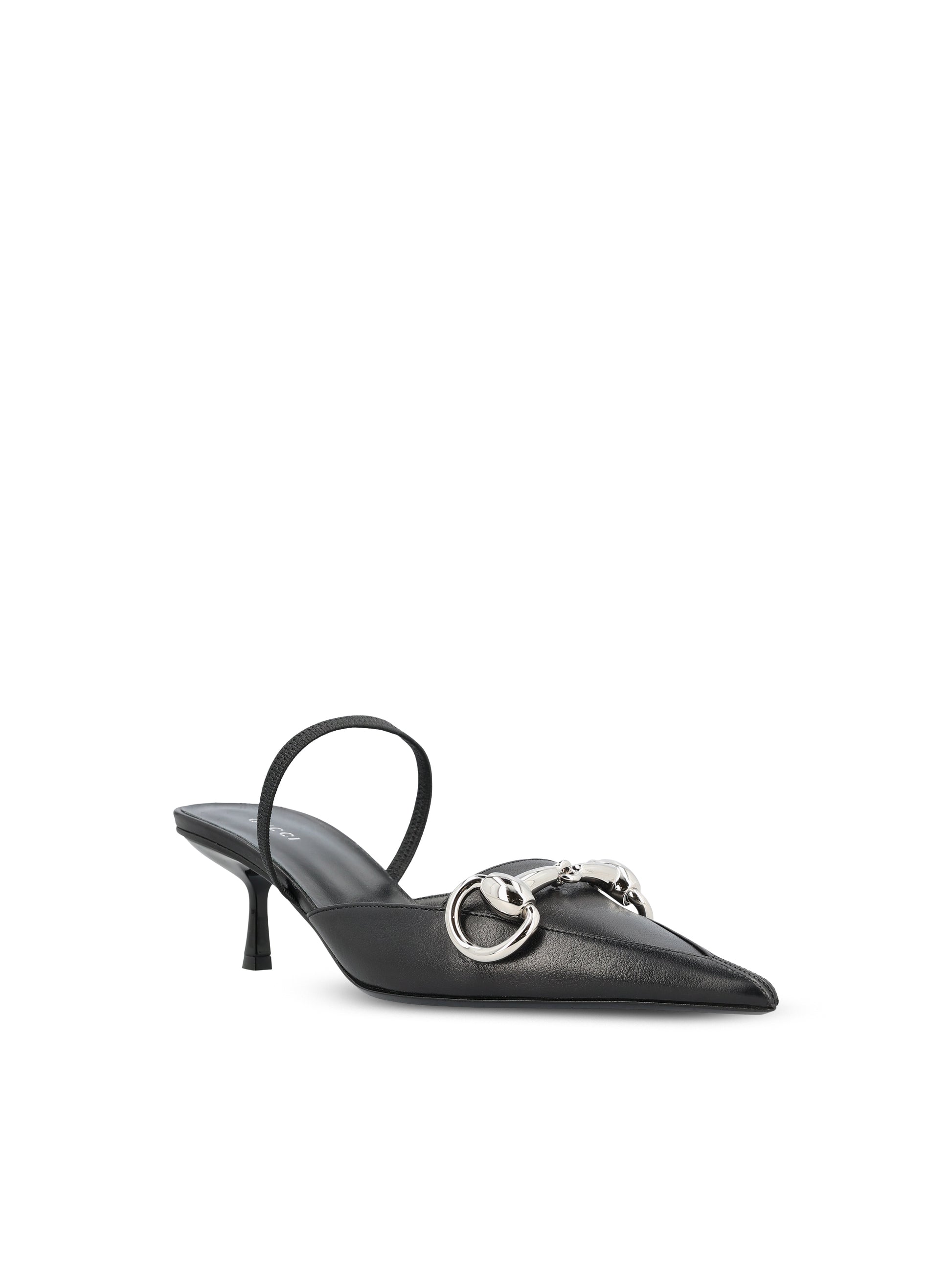 Décolleté slingback in pelle. 875075 AAGSP1000 GUCCI 