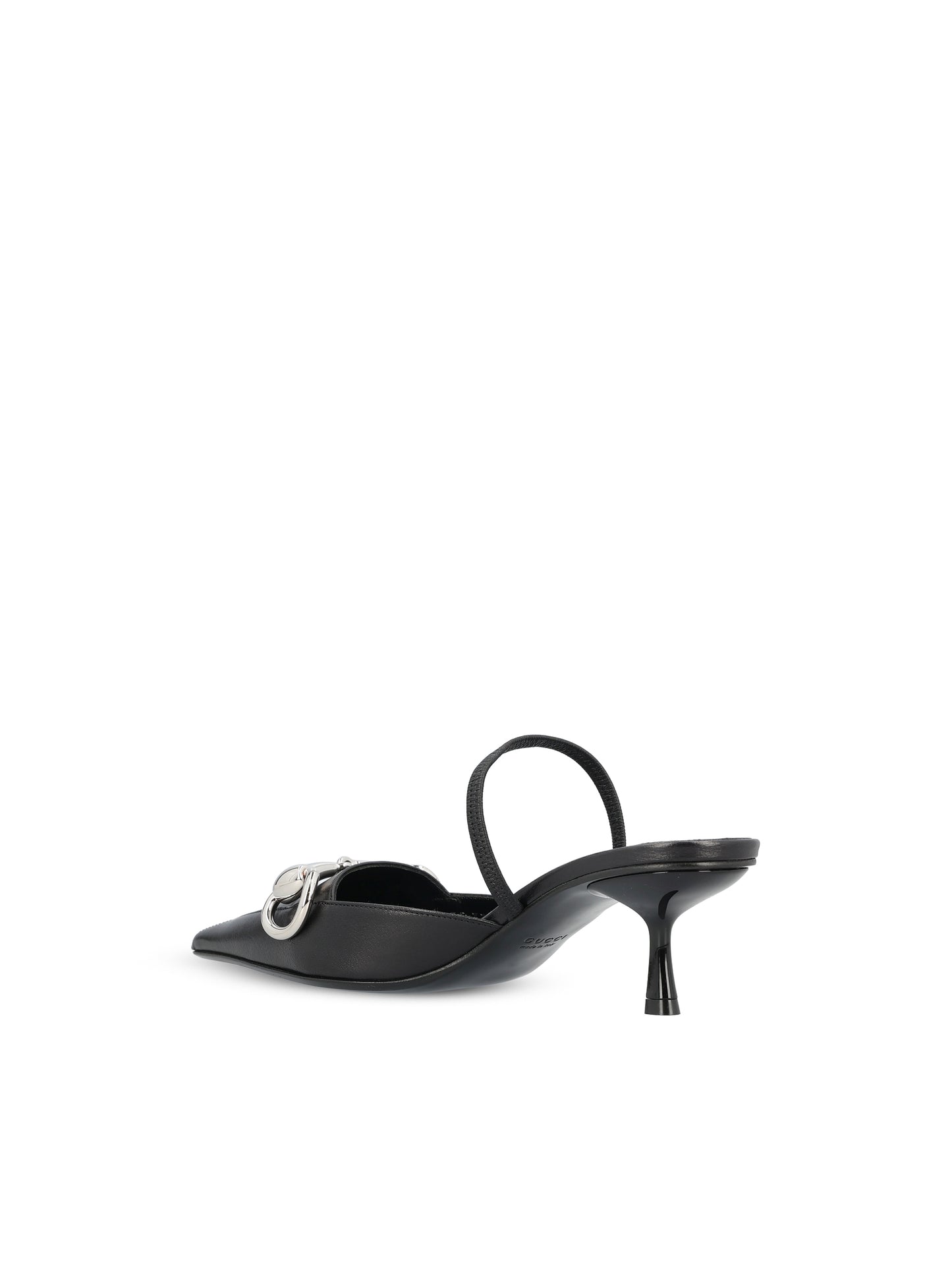 Décolleté slingback in pelle. 875075 AAGSP1000 GUCCI 