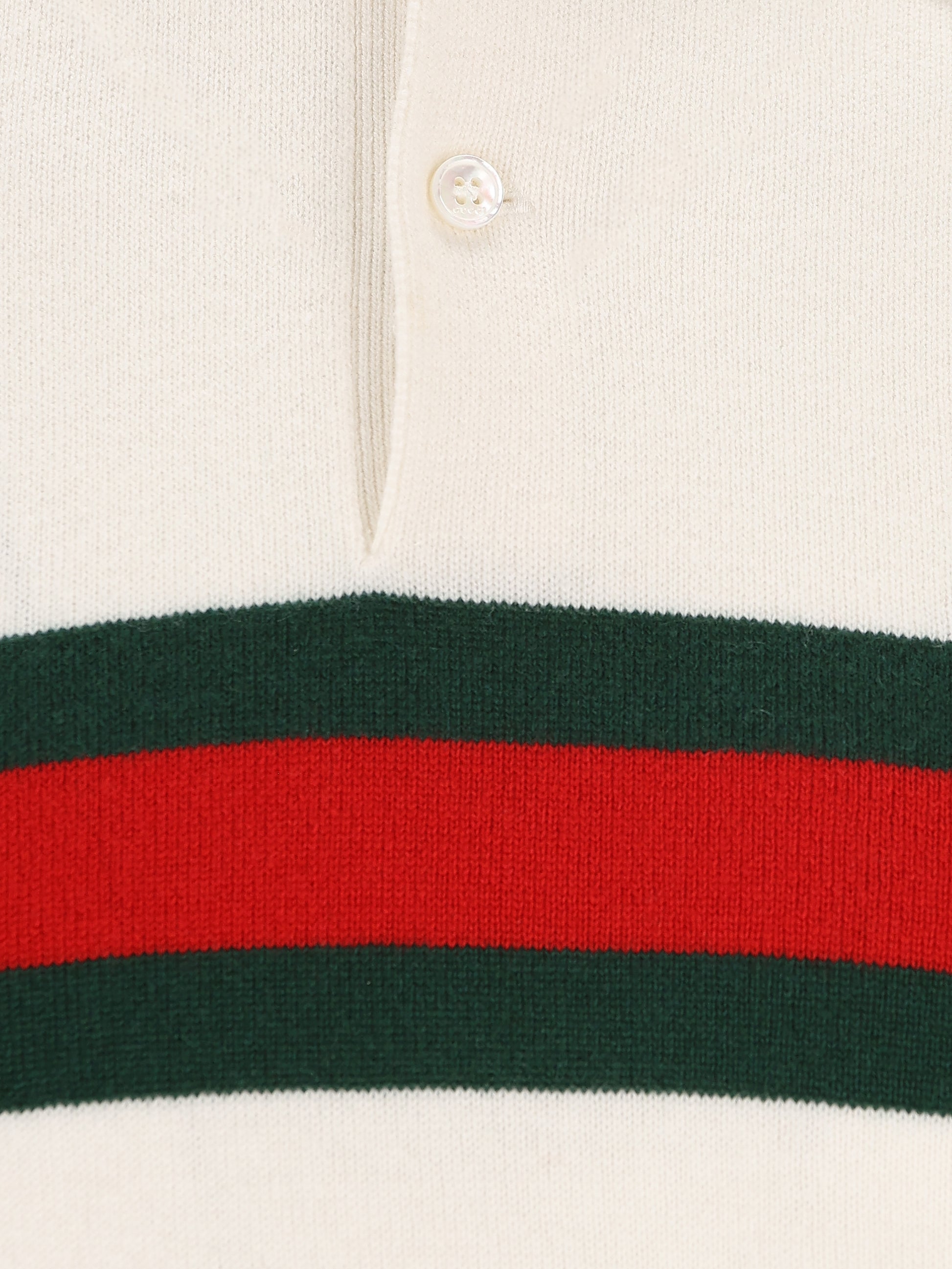 Polo realizzata in cashmere. 875162 XKFPA9035 GUCCI 