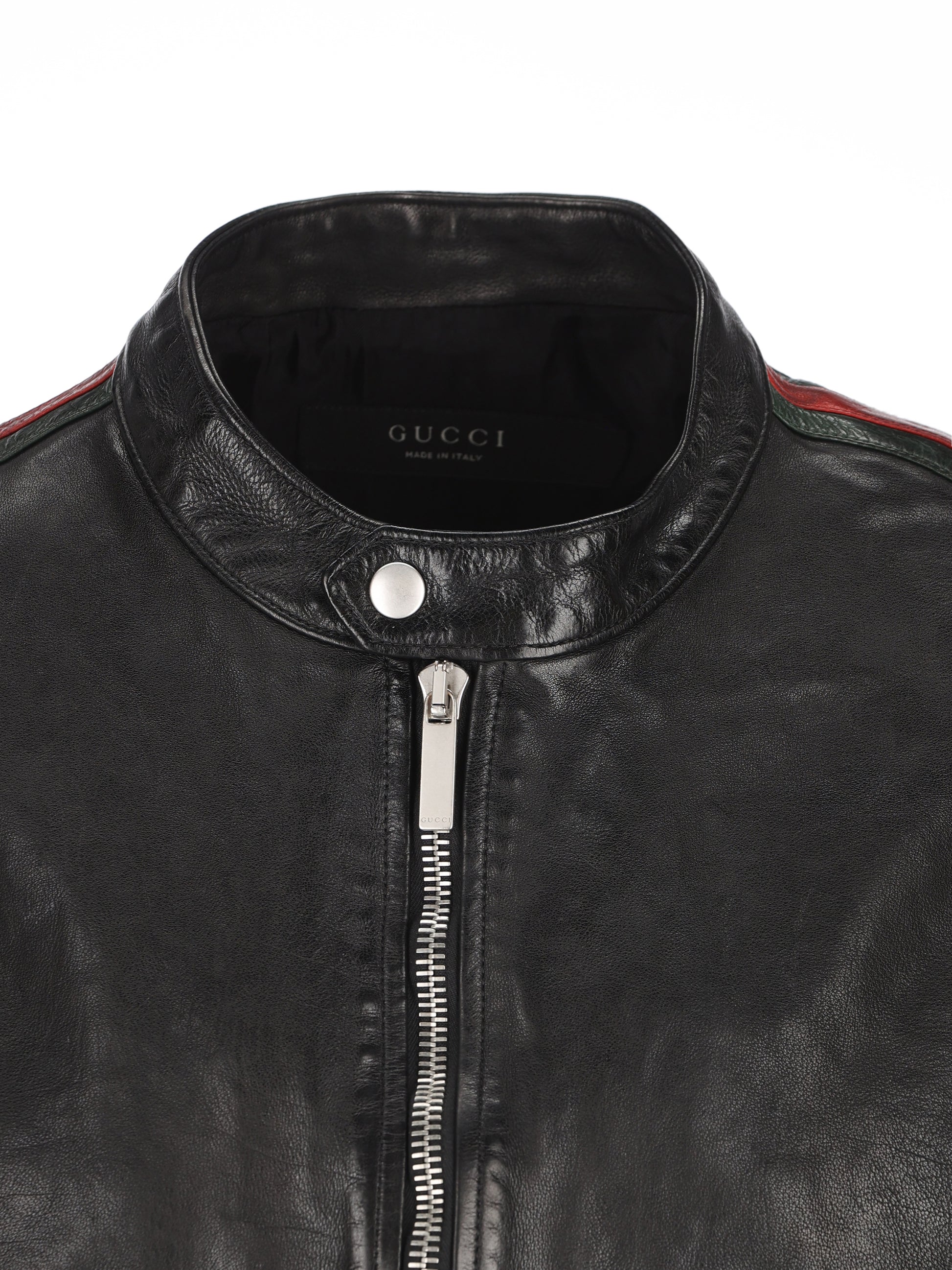 Giacca realizzata in pelle. 875296 XNBC41060 GUCCI 