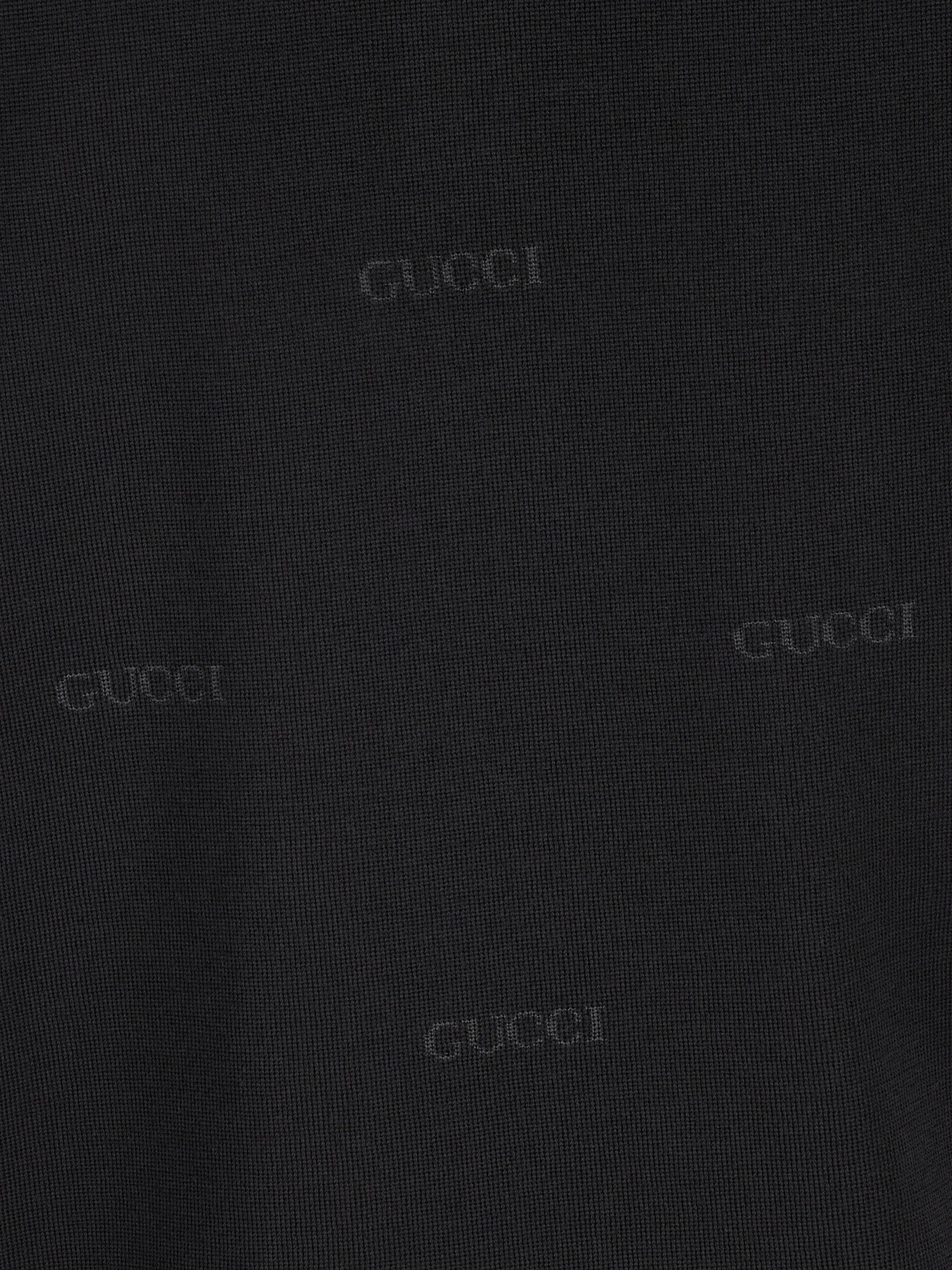 Polo realizzata in lana e seta. 875492 XKFPE1043 GUCCI 