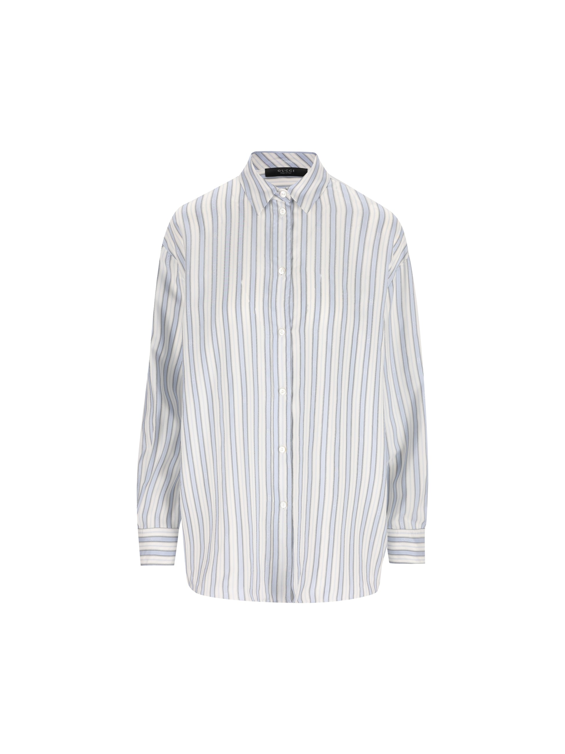 Camicia in seta jacquard. 875536 ZAU9G4305 GUCCI 