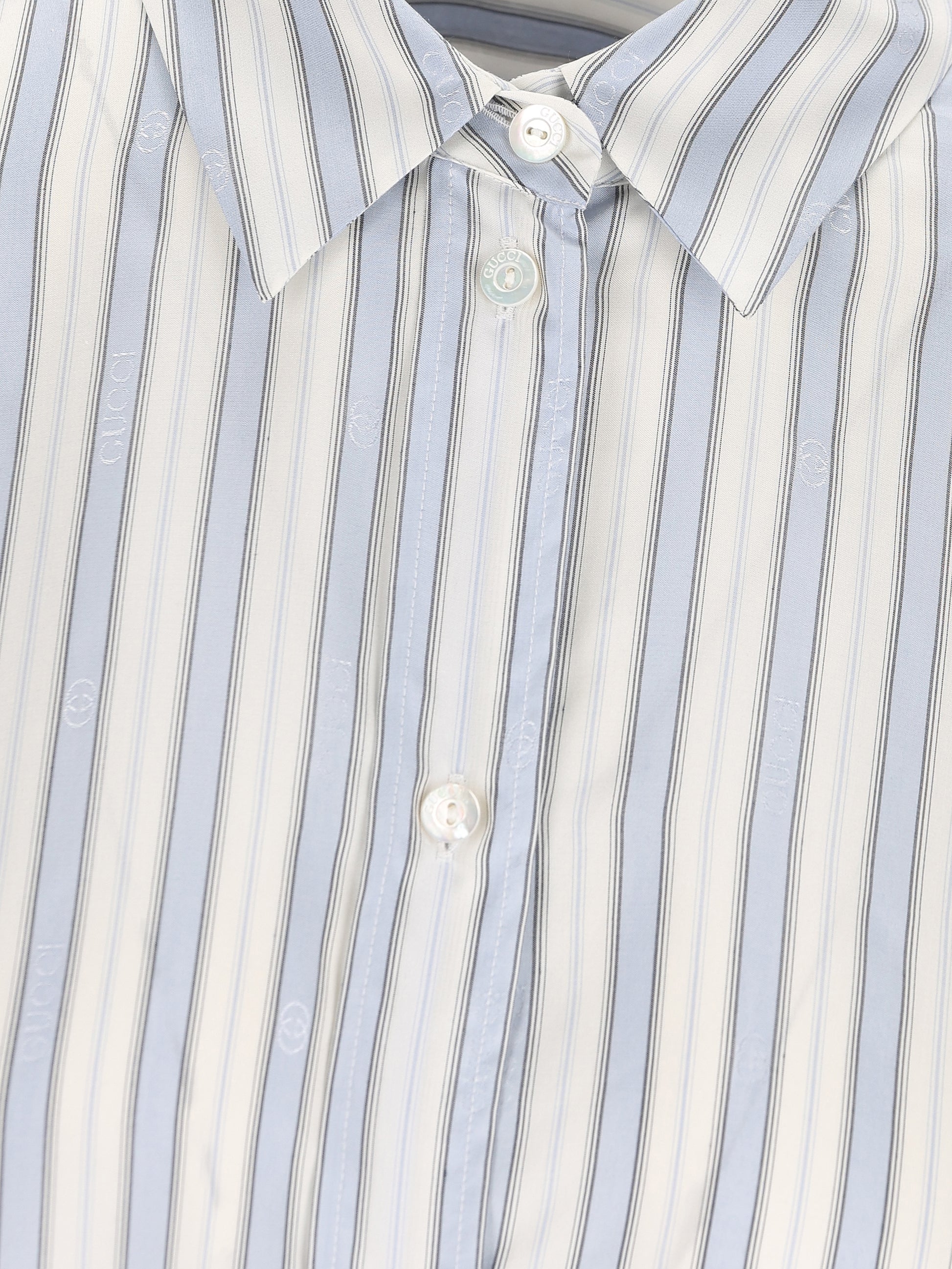 Camicia in seta jacquard. 875536 ZAU9G4305 GUCCI 