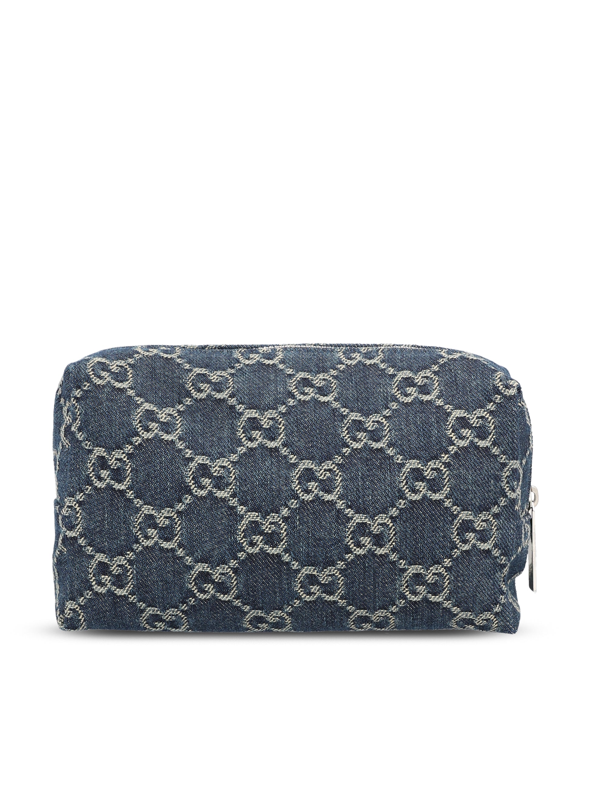 Porta cosmetici realizzato in denim. 875801 FAF6E4039 GUCCI 