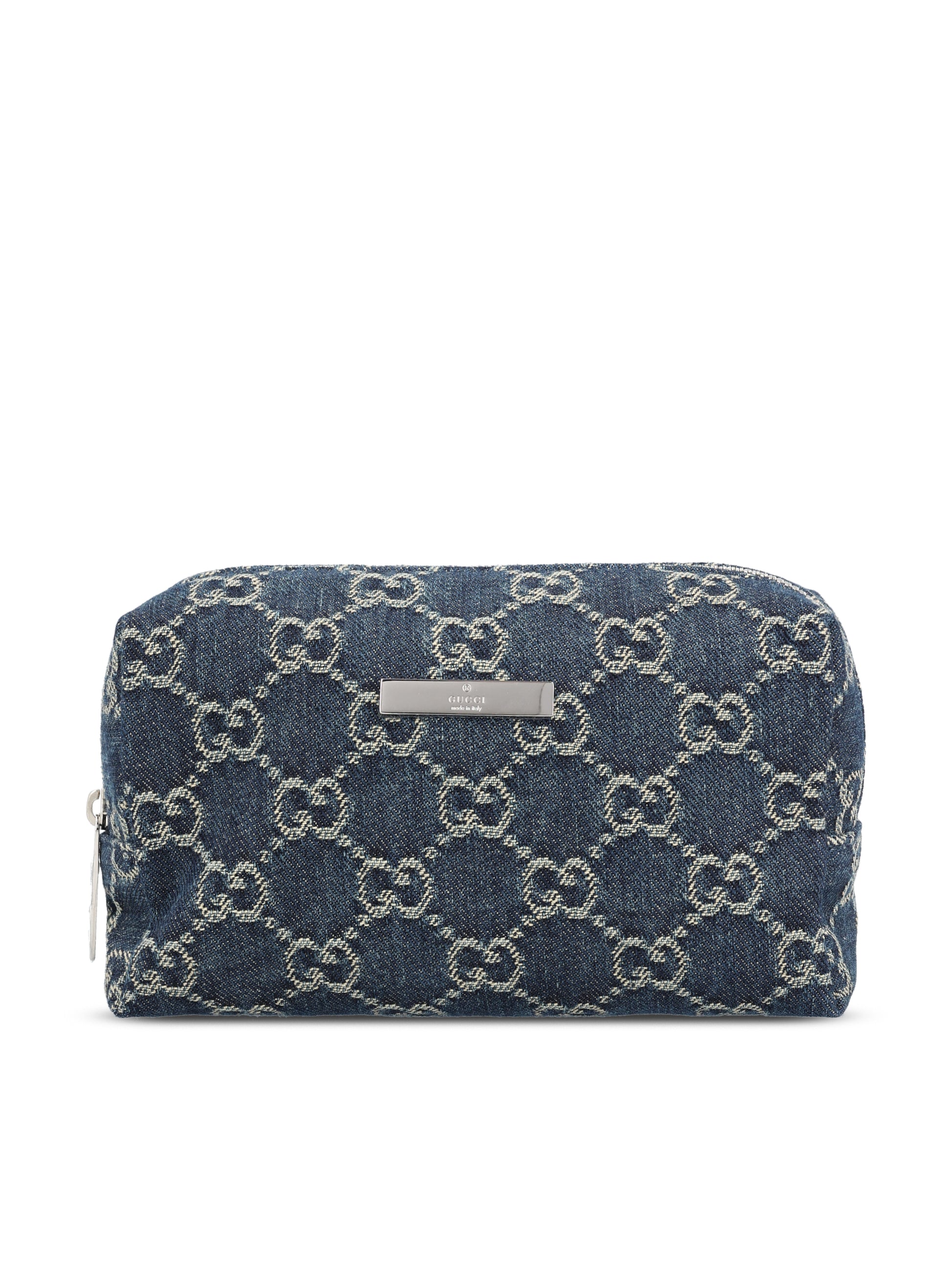 Porta cosmetici realizzato in denim. 875801 FAF6E4039 GUCCI 