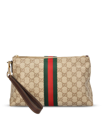 Pouch realizzata in tessuto. 875821 FAF798547 GUCCI 