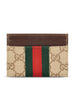 Portacarte realizzato in tessuto. 876043 FAF8R8547 GUCCI 