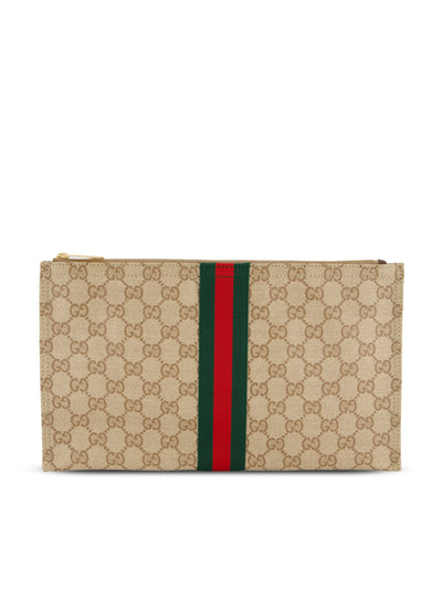 Pouch realizzata in tessuto. 876054 FAF8R8547 GUCCI 