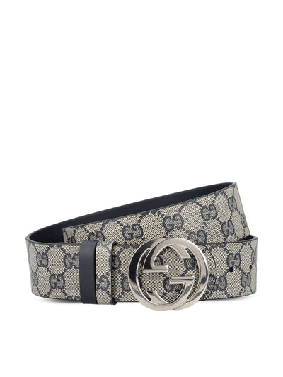 Cintura realizzata in tessuto e pelle. 876356 AAGRL8448 GUCCI 