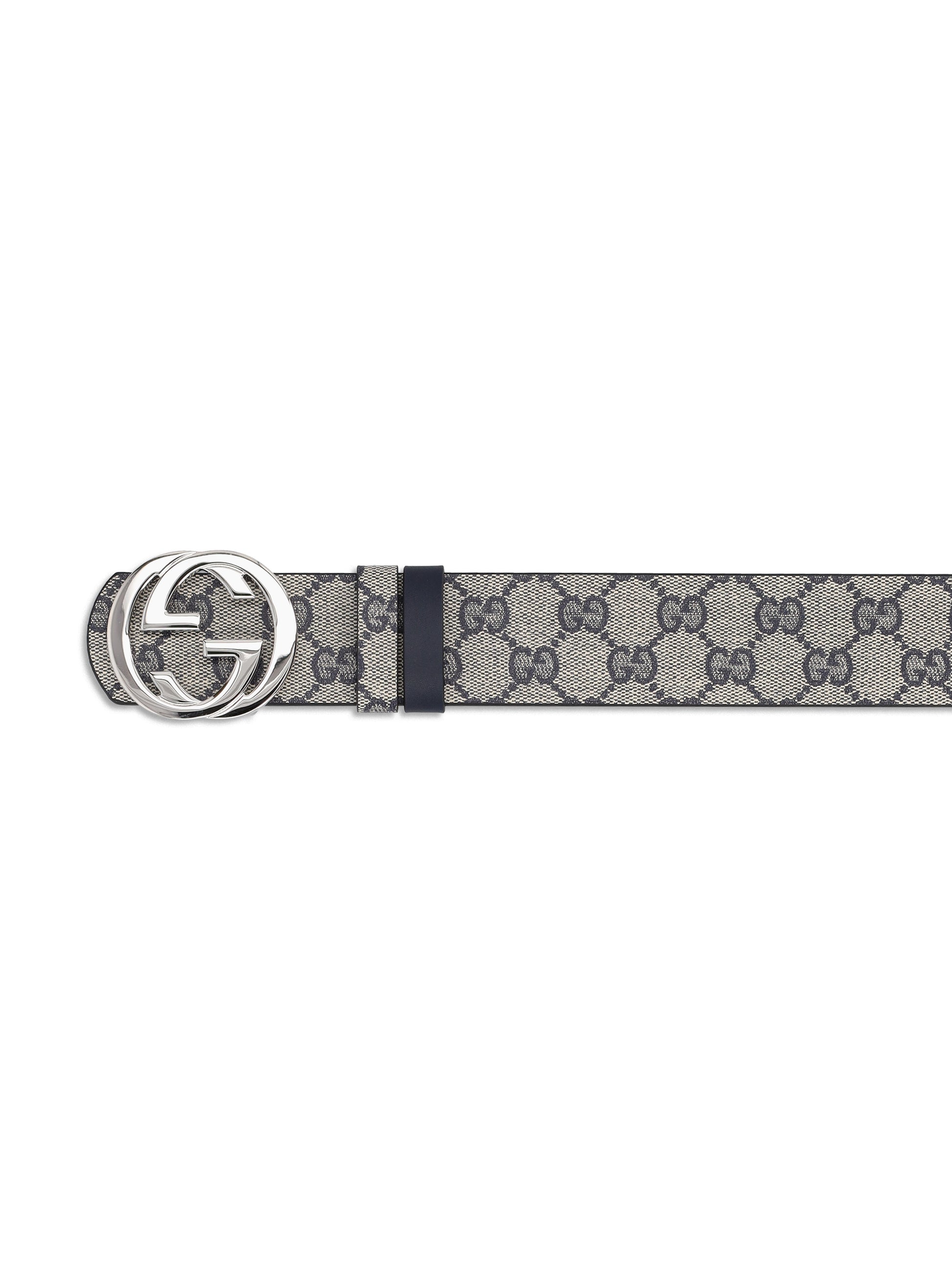 Cintura realizzata in tessuto e pelle. 876356 AAGRL8448 GUCCI 