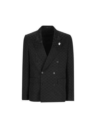 Giacca in cotone e viscosa. 876646 ZAHMD1000 GUCCI 