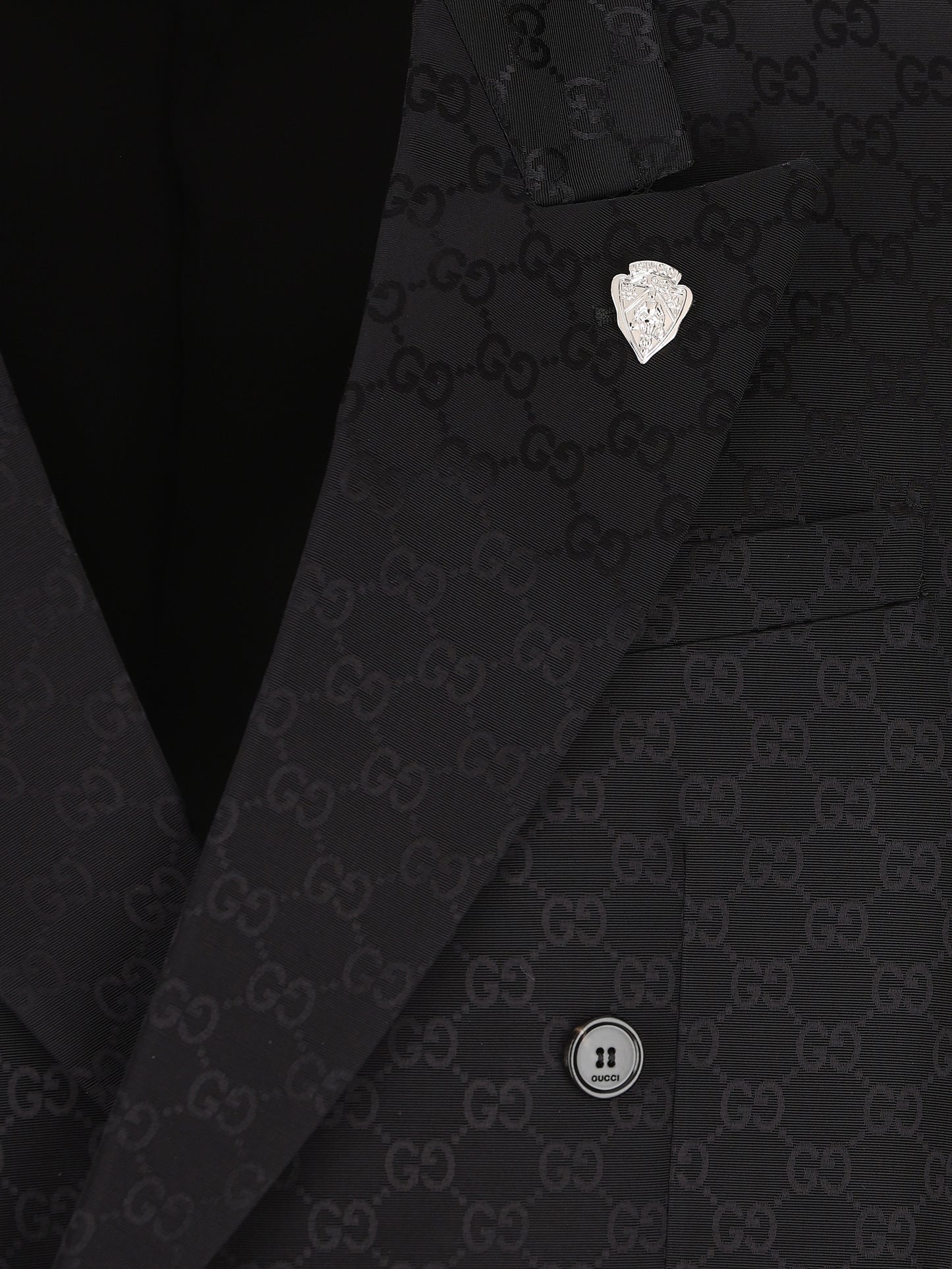 Giacca in cotone e viscosa. 876646 ZAHMD1000 GUCCI 