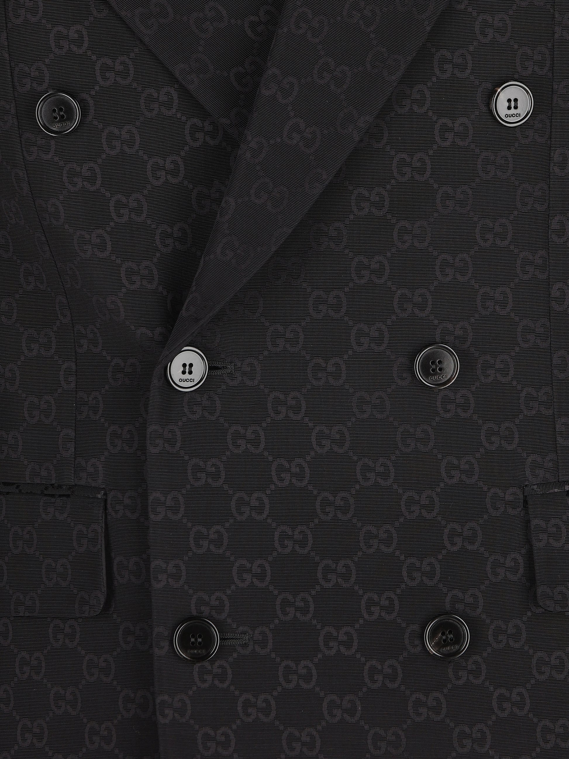 Giacca in cotone e viscosa. 876646 ZAHMD1000 GUCCI 