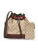 Mini borsa a secchiello in tessuto. A002GW FAF798547 GUCCI 